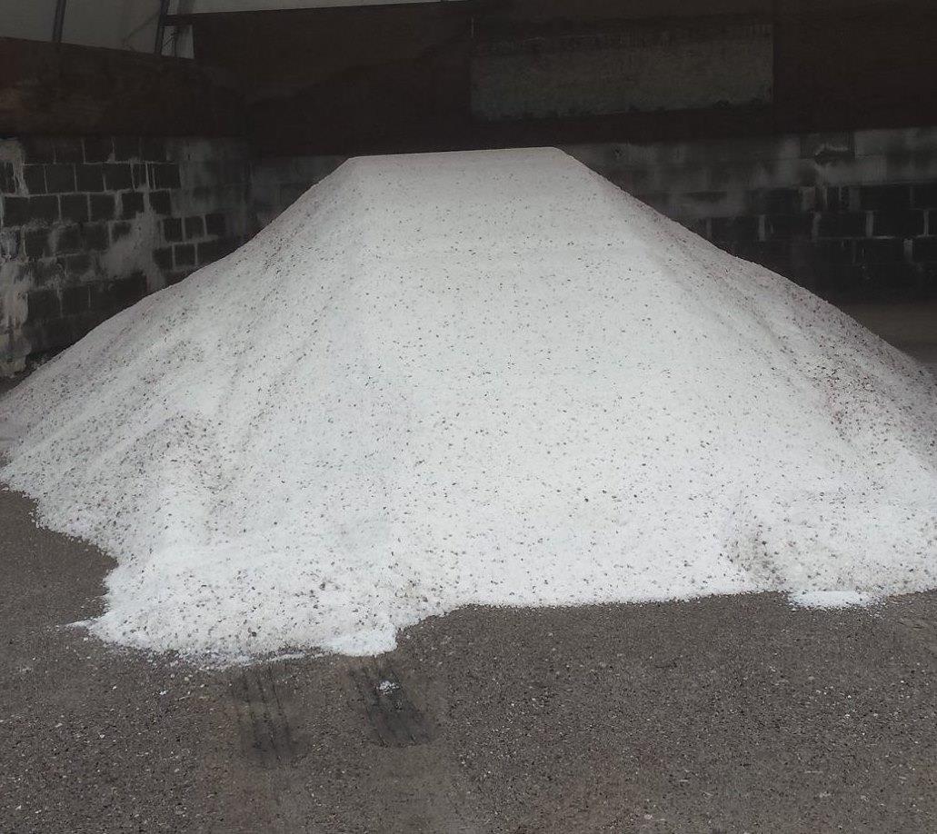 Bulk rock salt